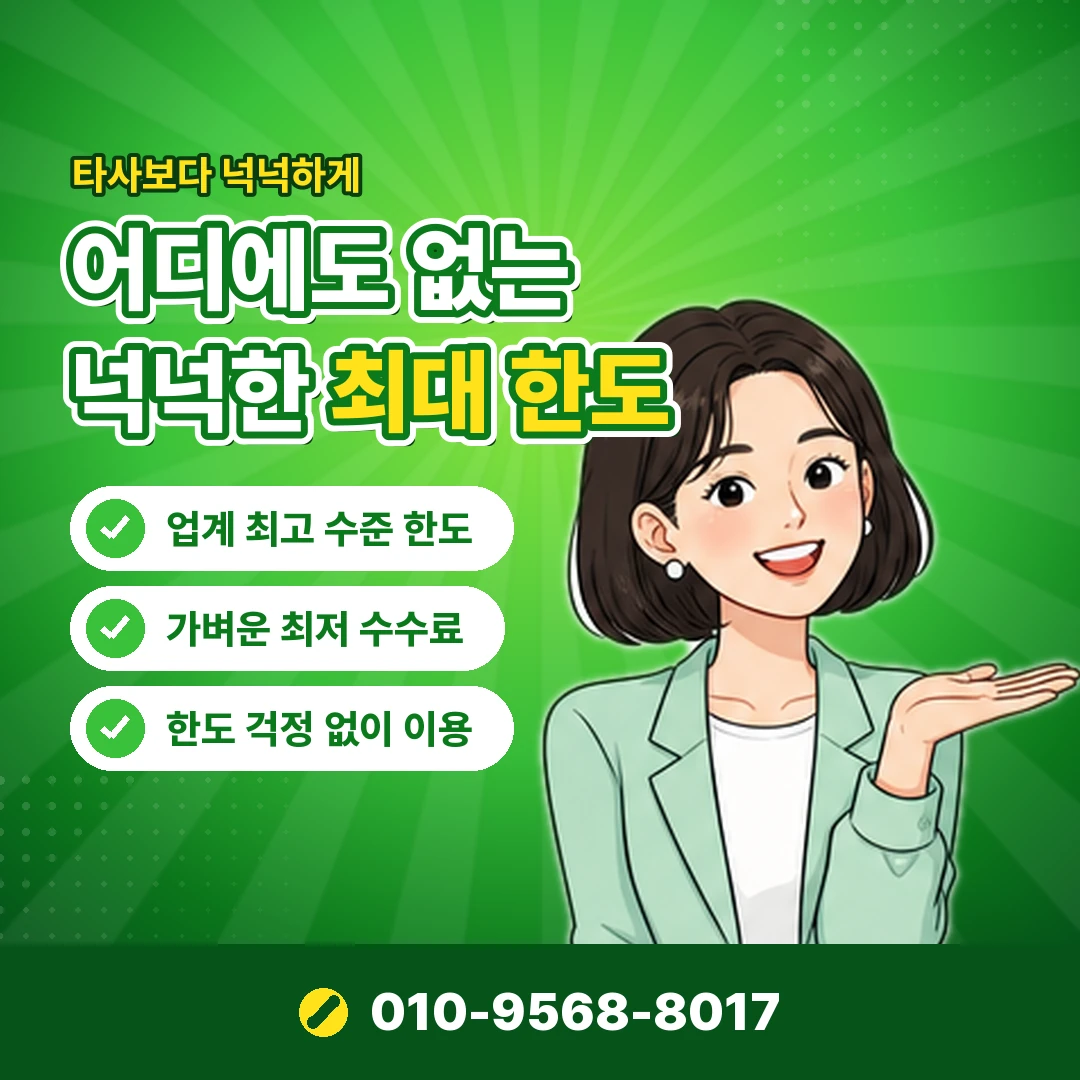 카드 이용한도 앱 메뉴 오케이티켓